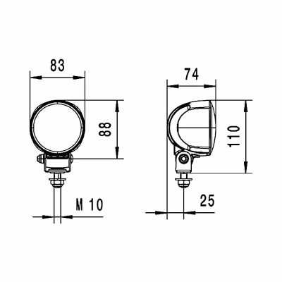 Projecteur de travail Modul 70 Gen. 3.2 12/24V_2