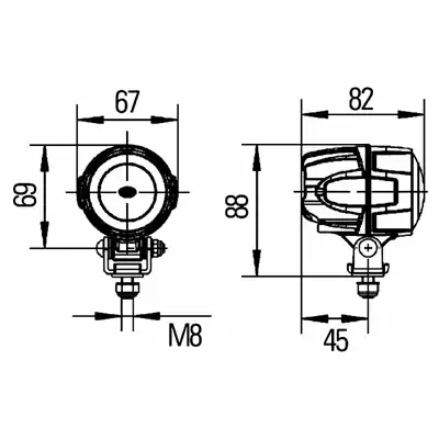 Projecteur de travail Modul 50 12/24V_1