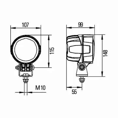 Projecteur de travail Modul 90 12/24V_3