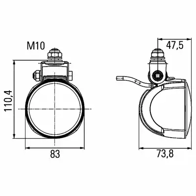 Projecteur de travail Modul 70 Gen. III 12/24V_2