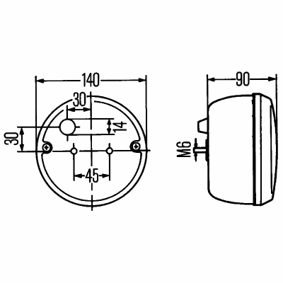 Rückfahrleuchte H3 Ø140mm_6