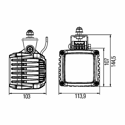 Projecteur de travail Power Beam 3000 12/24V_0