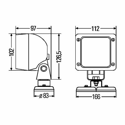 Arbeitsscheinwerfer Ultra Beam 12V_0