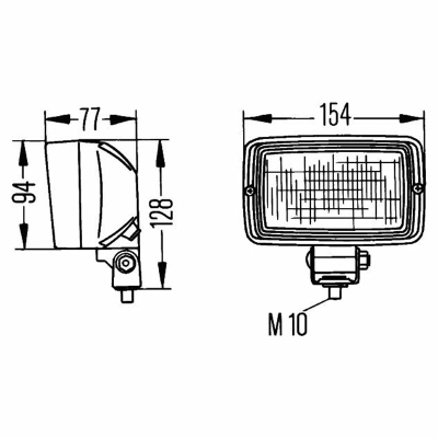 Arbeitscheinwerfer H3 HELLA_2