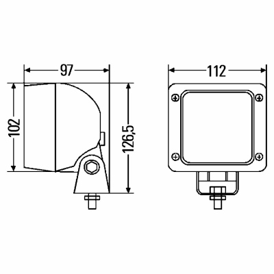 Faro da lavoro Ultra Beam 12/24V_6