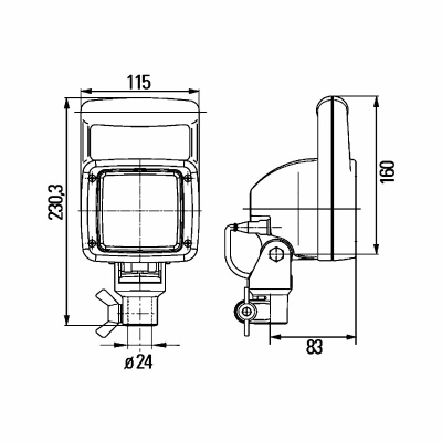 Faro da lavoro Ultra Beam 24V_2