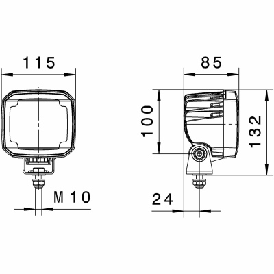 Faro da lavoro Ultra Beam 12/24V_3