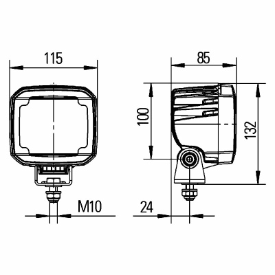 Faro da lavoro Ultra Beam 12/24V_4