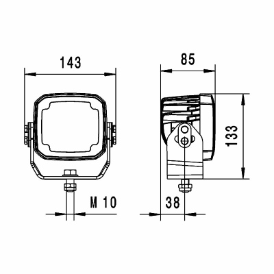 Faro da lavoro Ultra Beam 12/24V_1