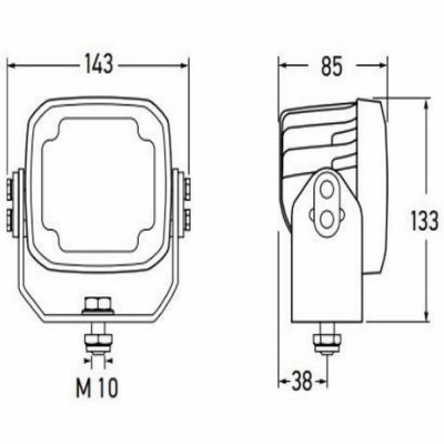 Faro da lavoro RokLUME 280N 12/24V_4