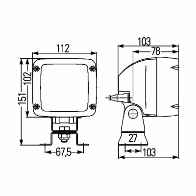 Arbeitsscheinwerfer Ultra Beam 12V_2