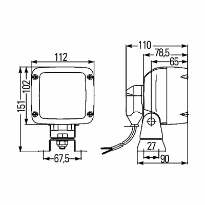 Arbeitsscheinwerfer Ultra Beam 12V_2