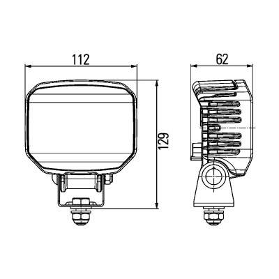 Projecteur de travail Power Beam 1000 12/24V_1