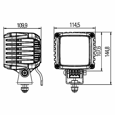 Projecteur de travail Power Beam 3000 12/24V_1