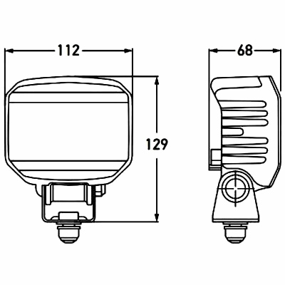 Faro da lavoro Power Beam 1500 12/24V_3