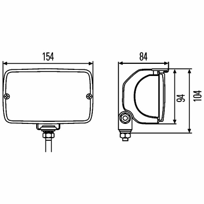 Faro da lavoro Picador 8522 24V_1