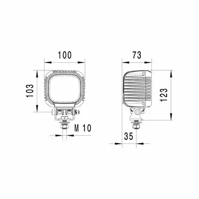 Projecteur de travail Valuefit S3000 12/24/48V_1