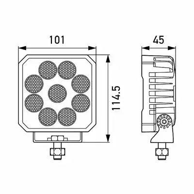 Projecteur de travail Valuefit TS3000 12/24V_6