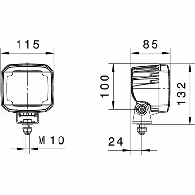 Faro da lavoro Ultra Beam 12/24V_3