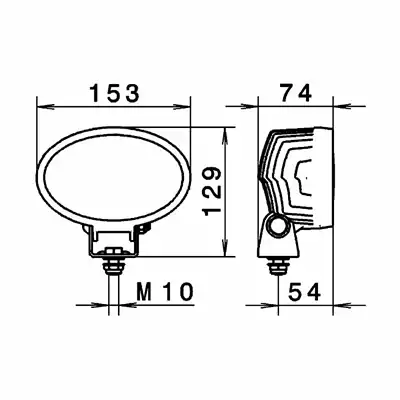 Projecteur de travail Oval 100 Gen. II 12/24V_2