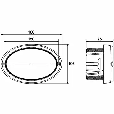 Projecteur de travail Oval 100 Gen. II 12/24V_2