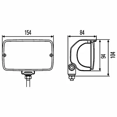 Faro da lavoro Picador 8522 12V_2