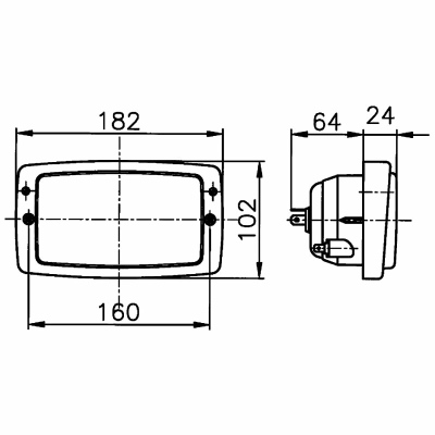 Faro da lavoro Modul 6213 12/24V_1