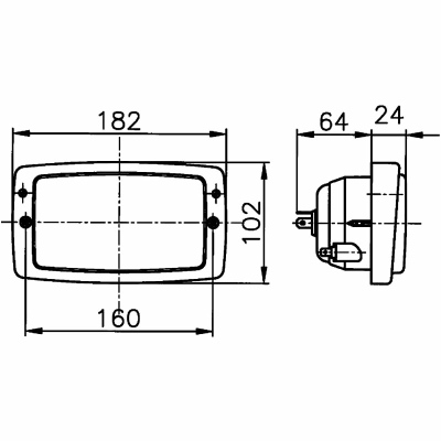 Projecteur de travail Modul 6213 24V_1