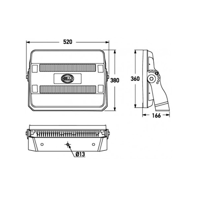 Projecteur de travail HypaLUME 24/48V_1