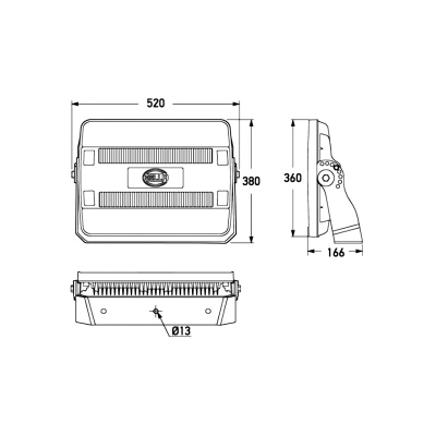 Projecteur de travail HypaLUME 24/48V_1