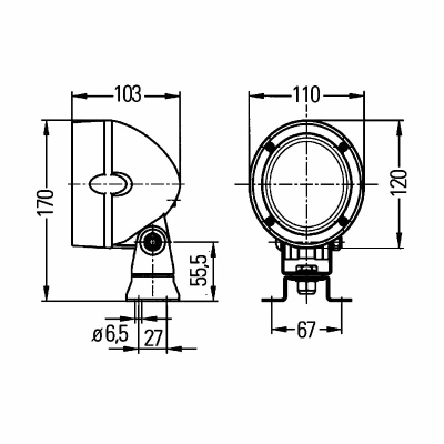 Projecteur de travail Mega Beam 12/24V_2