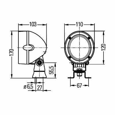 Projecteur de travail Mega Beam 12/24V_1