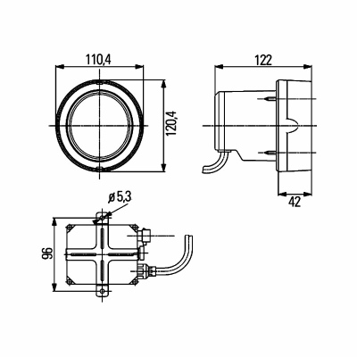 Faro da lavoro Mega Beam 24V_2