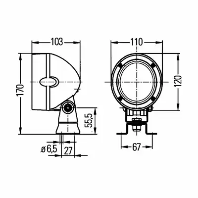 Arbeitsscheinwerfer Mega Beam 12/24V_2