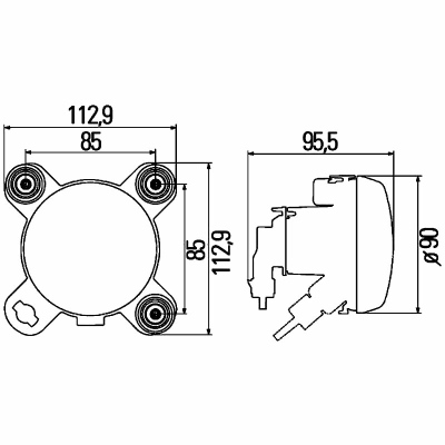 Projecteur principal Performance 24V_1