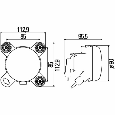 Projecteur principal Performance 24V_1