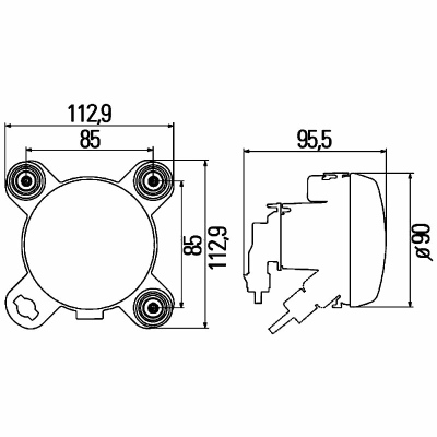 Projecteur principal Performance 12V_2