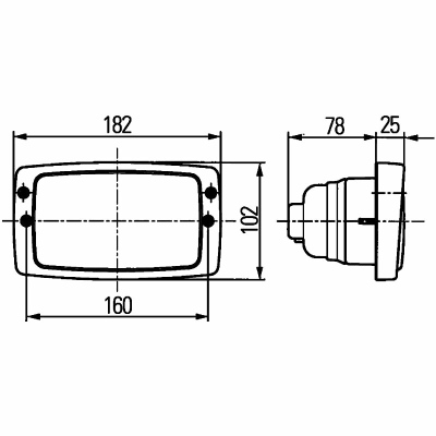 Hauptscheinwerfer Modul 6213 12/24V_1