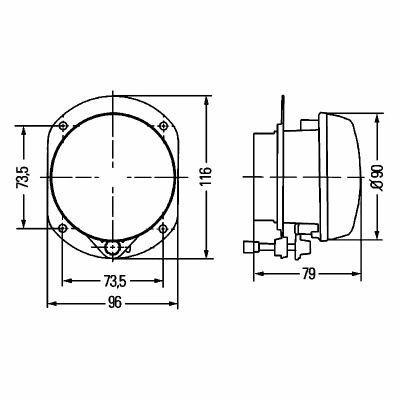 Fendinebbia Dynaview Evo2 destra_1