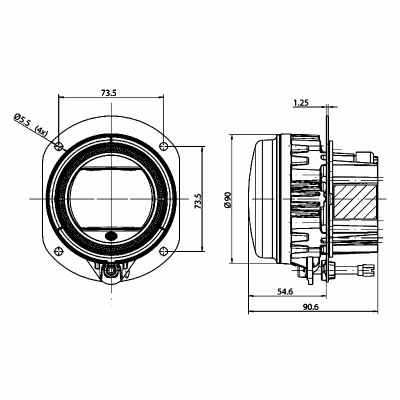 Nebelscheinwerfer Performance L4060 12/24V_5