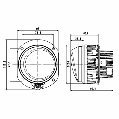 Fendinebbia Performance L4060 12/24V_2