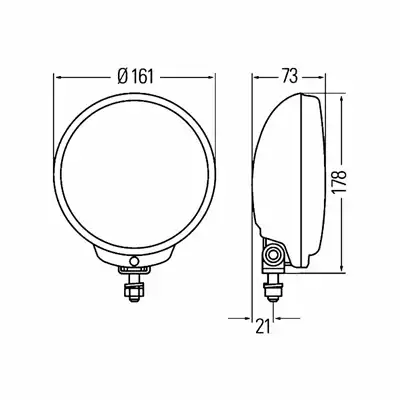 Projecteur antibrouillard Comet 500 12V_2