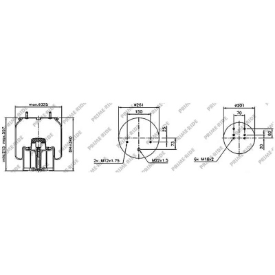 Soufflet à air avec piston en plastiq, Prime-Ride_0