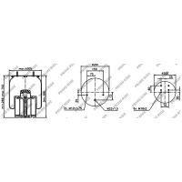Soufflet à air et avec piston en acier, Prime-Ride