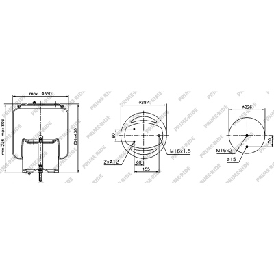 Soufflet à air et avec piston en acier, Prime-Ride_0