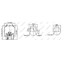 Soffieto d'aria con pistone plastica, Prime-Ride