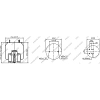 Soffieto d'aria con pistone plastica, Prime-Ride