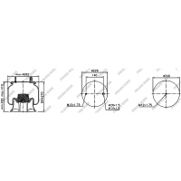 Soffieto d'aria con pistone plastica, Prime-Ride