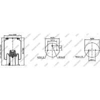 Soffieto d'aria con pistone plastica, Prime-Ride