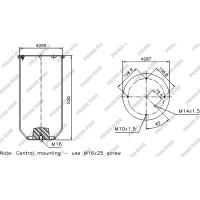 Soufflet à air et avec piston, Prime-Ride